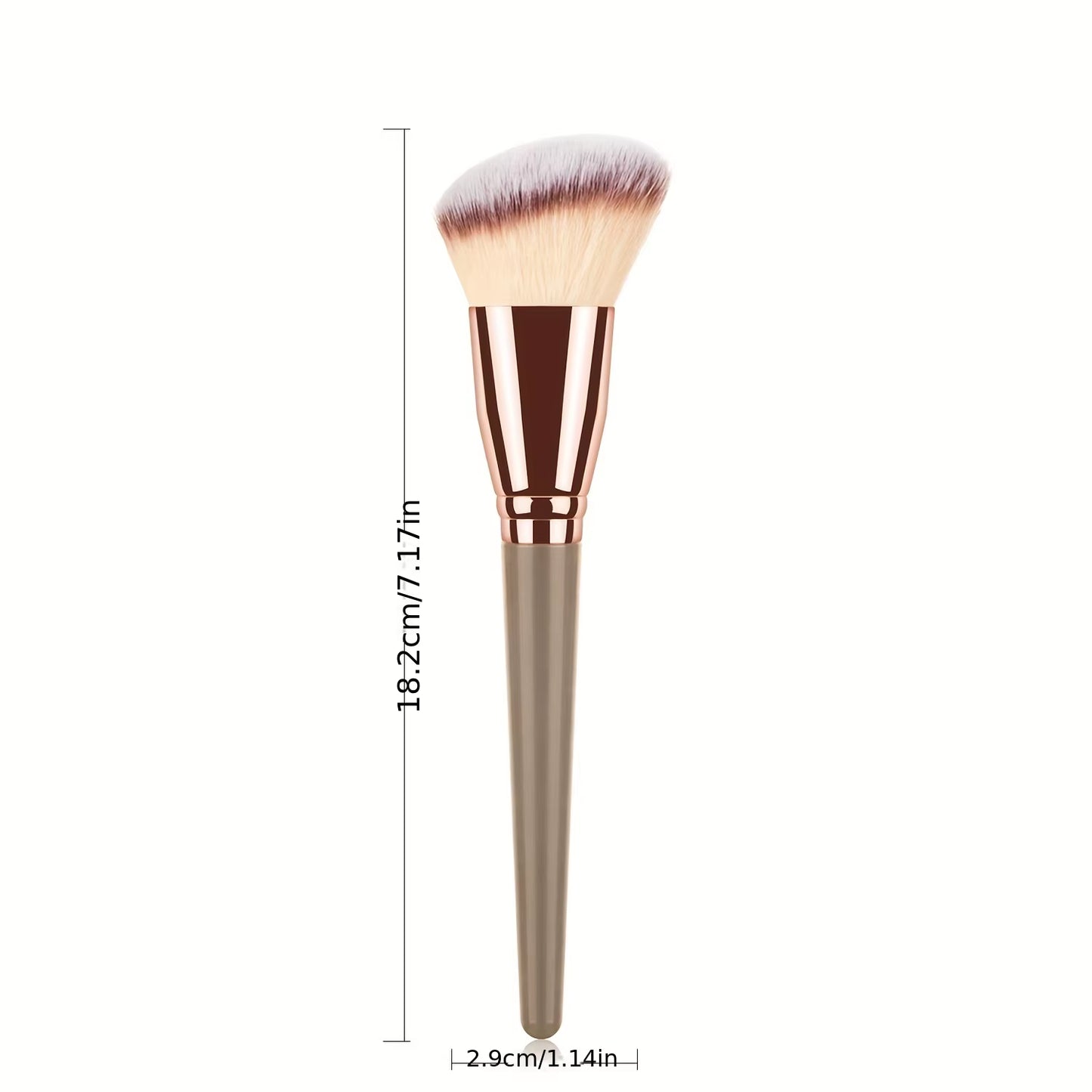 Contour Brush, Premium Contour Blush Bronzer Face Makeup Brush, Perfect for Cheek Forehead Jaw Nose Blending Deepening Contourin
