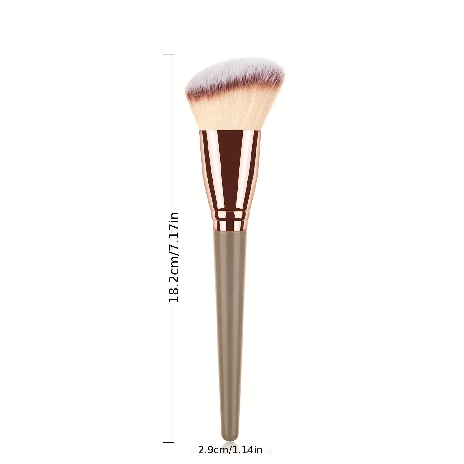 Contour Brush, Premium Contour Blush Bronzer Face Makeup Brush, Perfect for Cheek Forehead Jaw Nose Blending Deepening Contourin