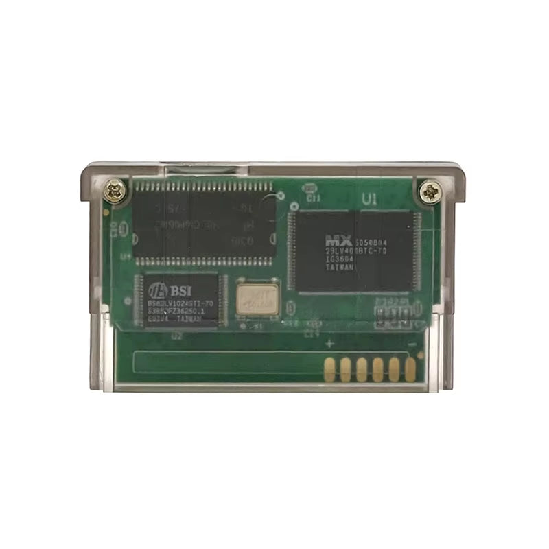 SCFW V1.5 Mini SC Card 1000+ in 1 Flash GBA Card for GBA GBC GB NES with Adapter with 8G TF Card Game Console Accessories