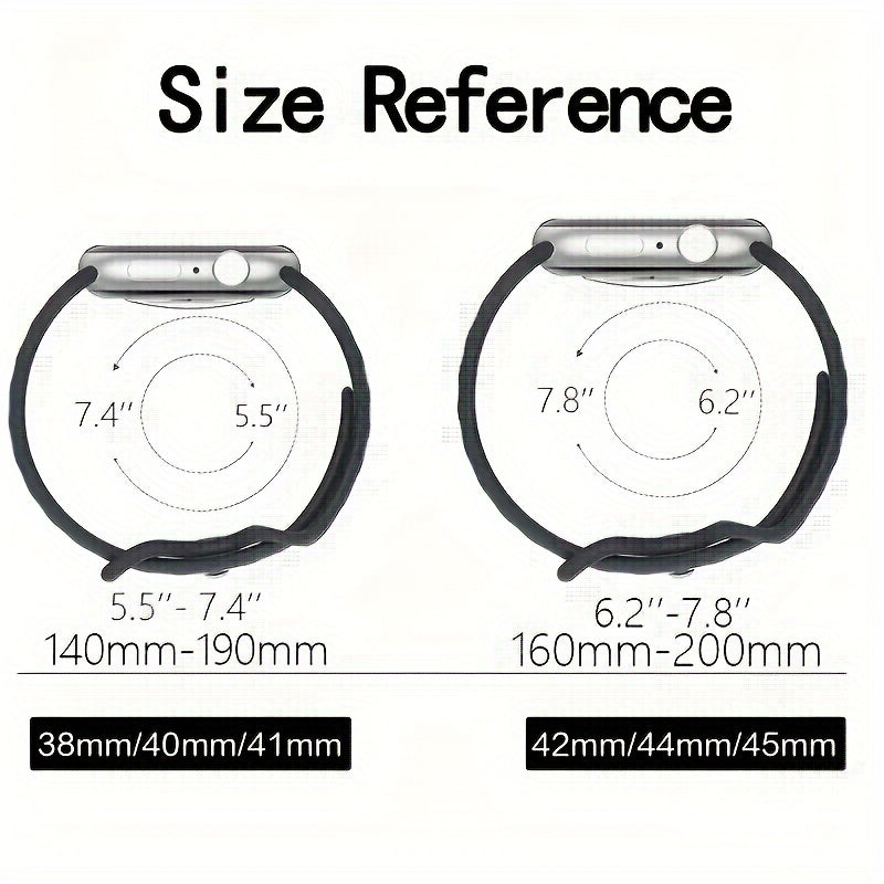 15 Packs Soft Silicone Bands Compatible With IWatch Band 40mm 41mm 38mm 45mm 44mm 42mm For Women Men, Waterproof Sport Bands Replacement Strap Wristbands For IWatch SE Series 9 8 7 6 5 4 3 2 Beauty World Shop