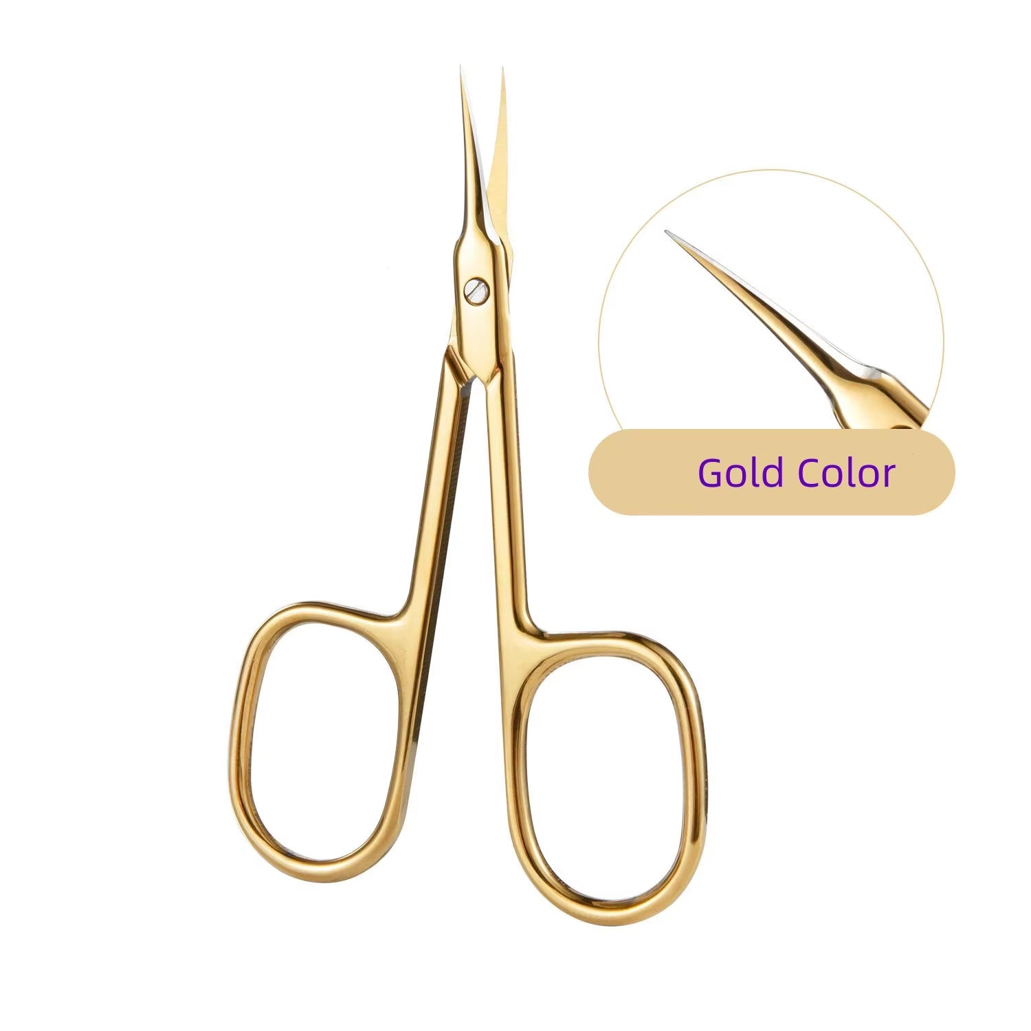 Stainless Steel Cuticle Scissors Nail Cuticle Clippers Trimmer Dead Skin Remover Manicure Pedicure Cutter Professional Tools
