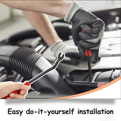 Universal Car Door Trim Clip Removal Tool Kit for BMW Toyota Hyundai Benz Tesla - Auto Panel Pry Repair Fastener Set