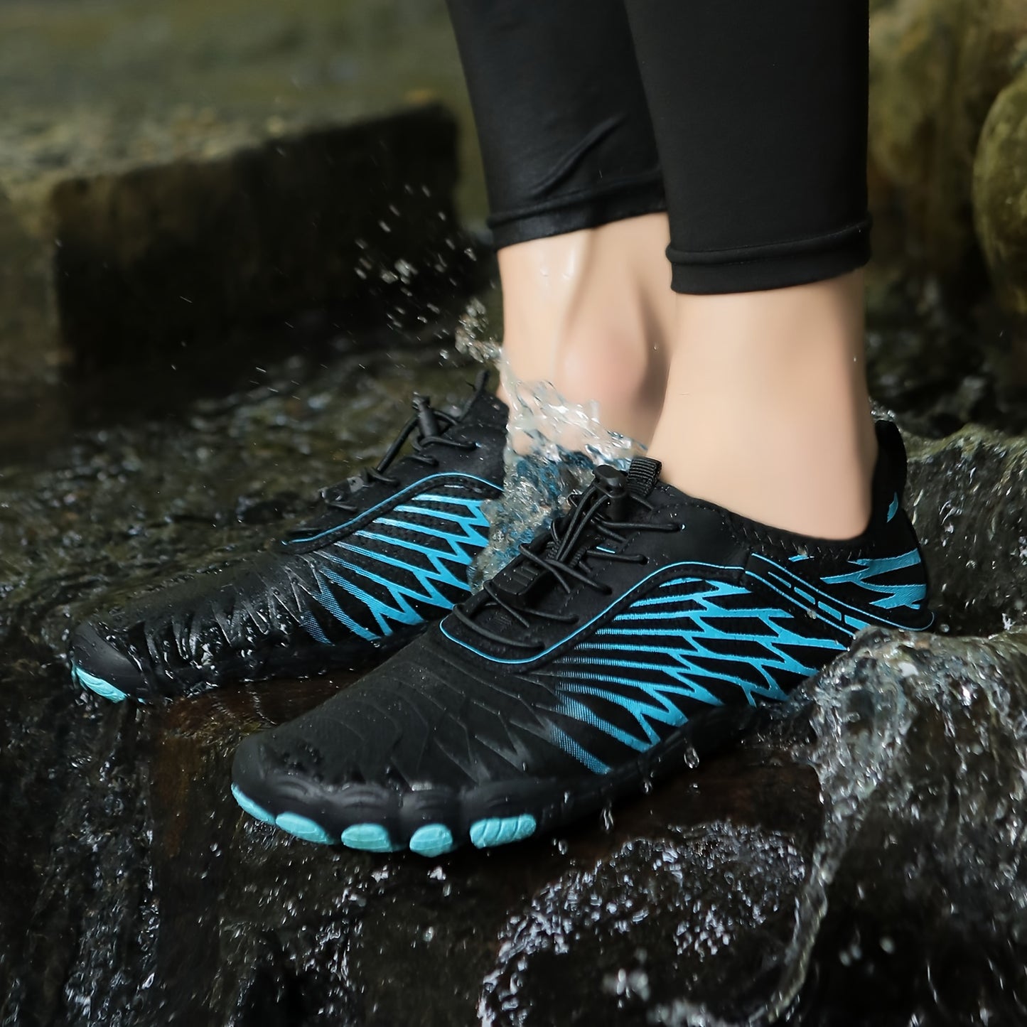 Men's Quick-Dry Barefoot Shoes, Lightweight Non-slip Sport Shoes, Perfect For Hiking, Fitness, And Swimming