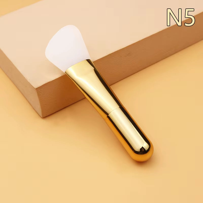 Silicone Facial Mask Brush Soft Hair Facial Mask Brush Brush Applicator for Facial Mask Beauty Salon Brushes Makeup Tools