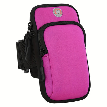 Waterproof Running Arm Bag - Water-Resistant Design with Spacious Compartment and Secure Strap for Men and Women - Perfect for Outdoor Sports and Fitness Activities like Running, Jogging, Cycling, and Hiking Beauty Fashion