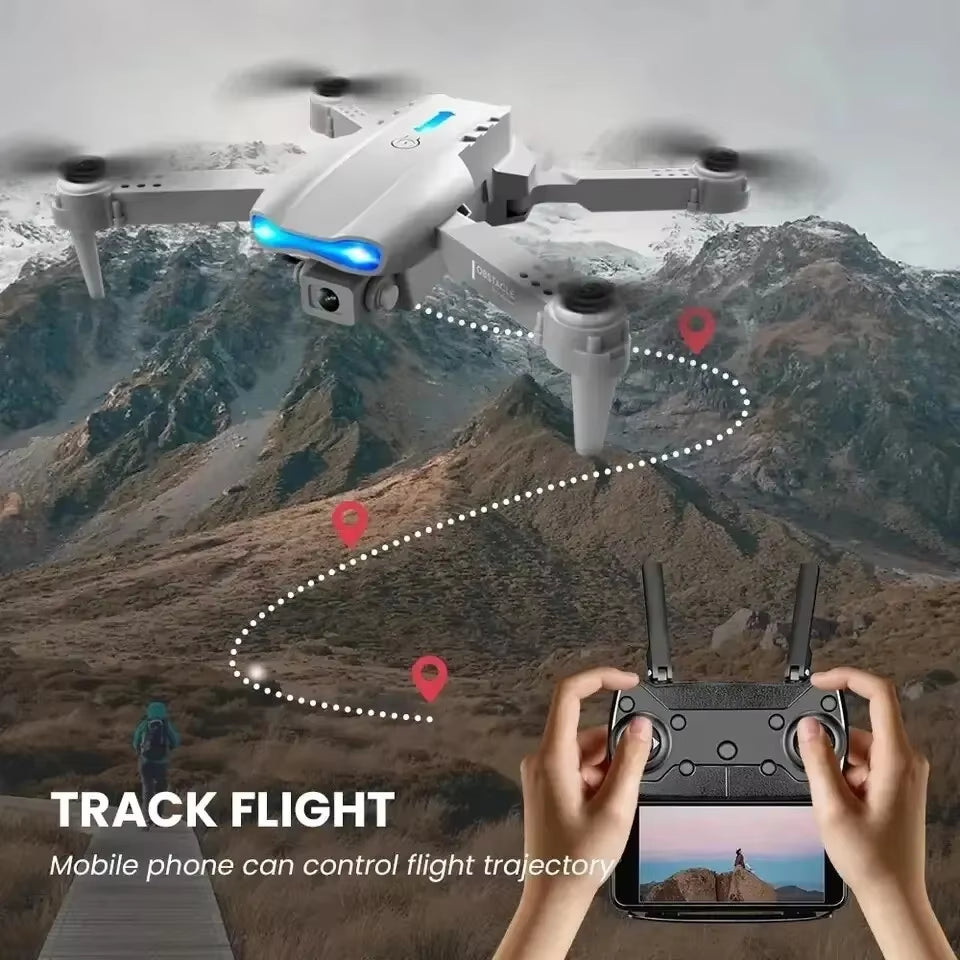 Professional Mini Drone E99 HD 4K Camera Foldable WIFI FPV RC Aerial Photography Quadcopter RC Helicopter Children'S Toy Gift