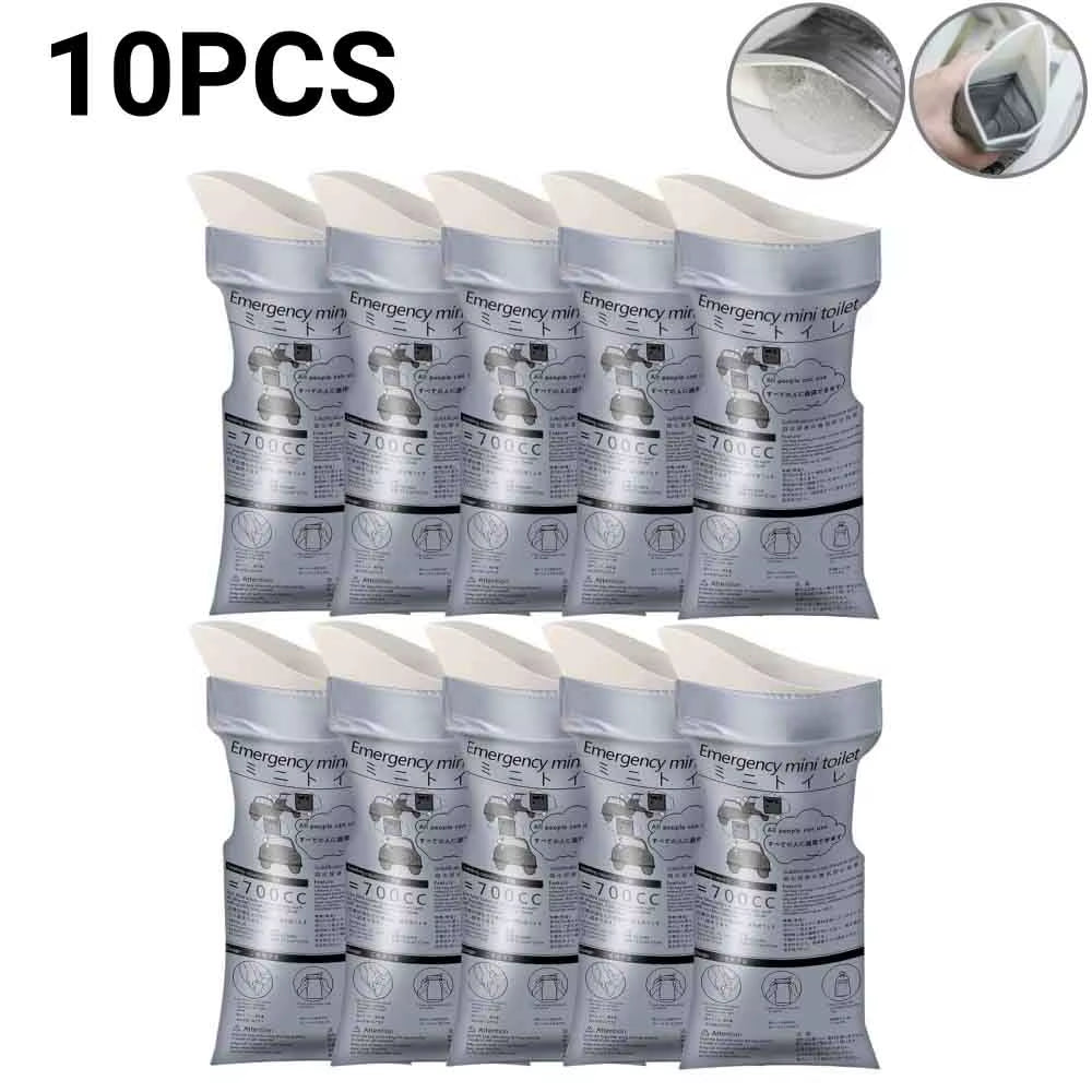 Camping Emergency Urinate Bags Disposable Piss Bags Travel Mini Mobile Toilet Portable Urine Bag Baby Vomiting Bag