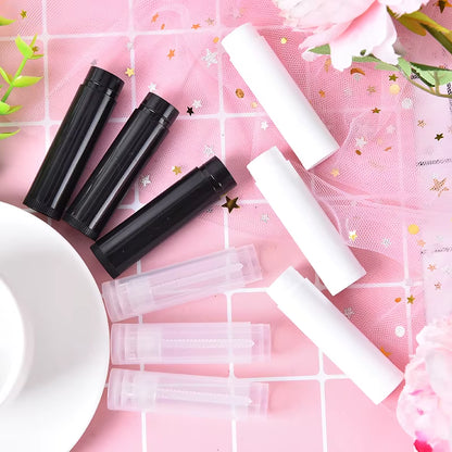 100Pcs 5Ml Empty Lipstick Bottle Lip Gloss Tube Lip Balm Tube Container with Cap