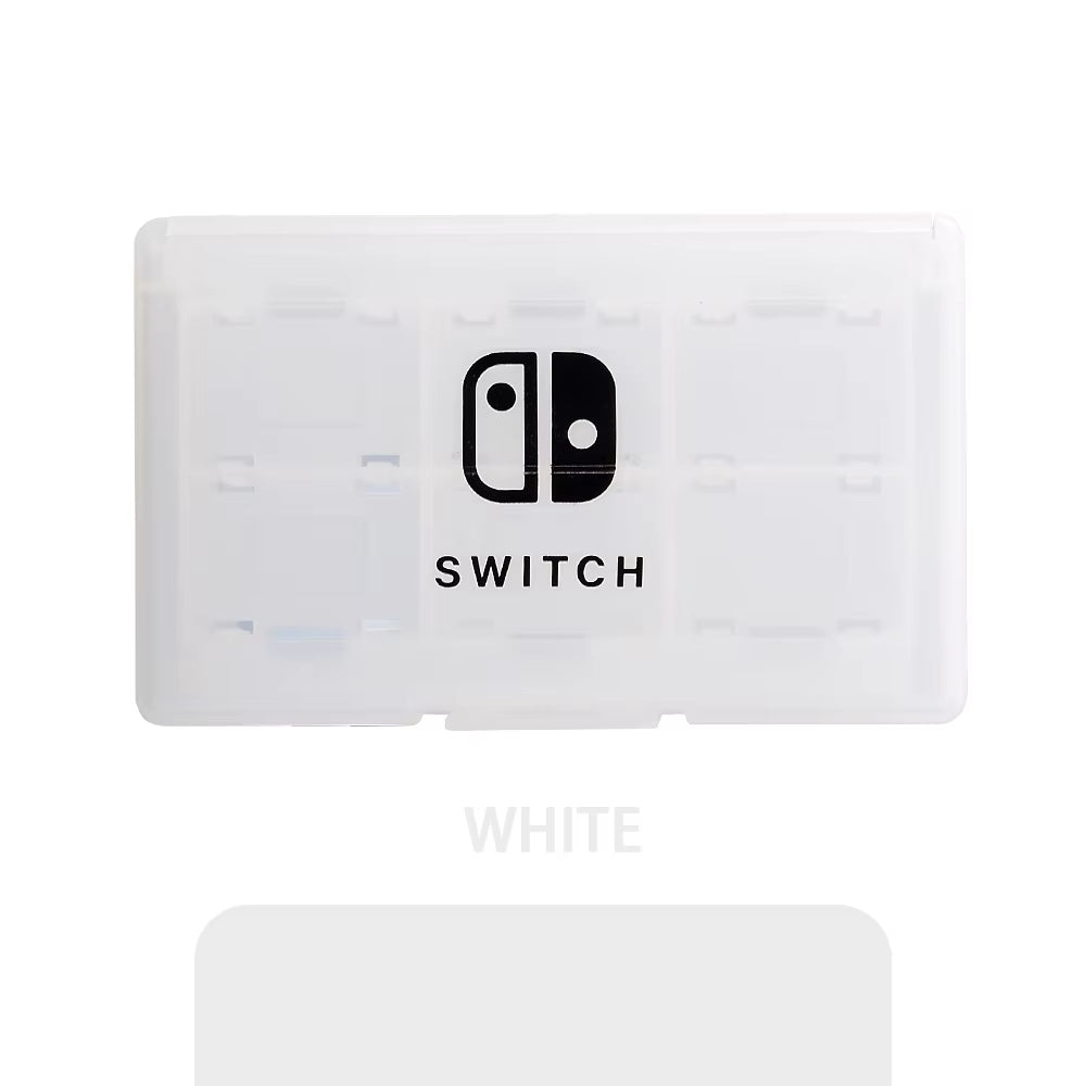 With Logo 24 in 1 Game Card Hard Case for Nintendo Switch Oled Portable Storage Box Ns Lite Protective Cover Travel Accessories