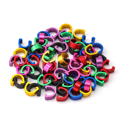 10Pcs MTB Bike Bicycle Frame U Buckle for Brake Cable Housing Hose Tube Shifter Cable Guides Button Fixed Tubing Clips