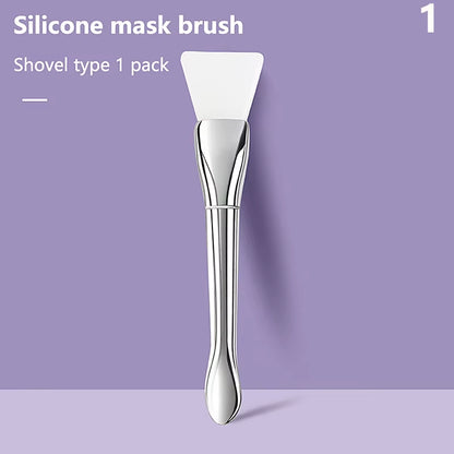 Silicone Facial Mask Brush Soft Hair Facial Mask Brush Brush Applicator for Facial Mask Beauty Salon Brushes Makeup Tools
