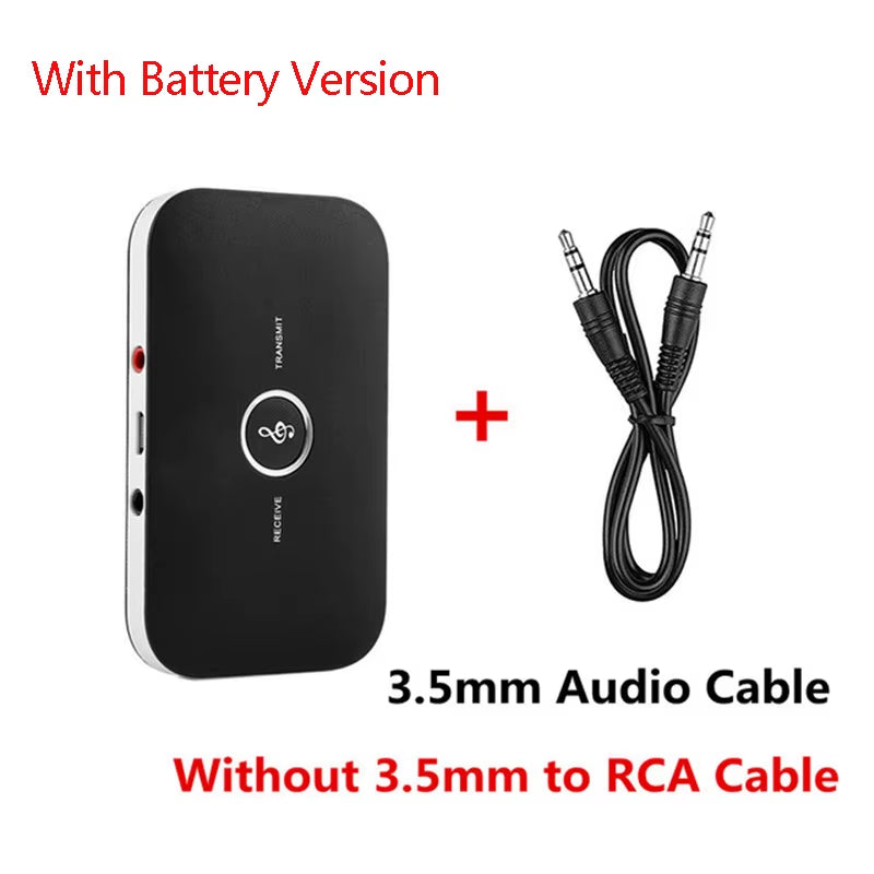 Bluetooth 5.0 Audio Transmitter Receiver Stereo 3.5Mm AUX Jack RCA USB Dongle Music Wireless Adapter for Car Kit PC TV Headphone