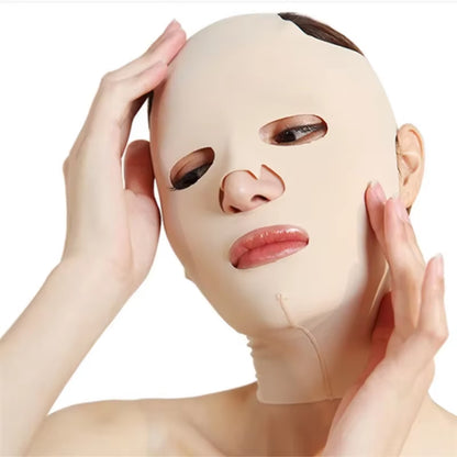 New 3D Reusable Breathable Beauty Women anti Wrinkle Face Sleeping Slimming Full Lift V Mask Bandage Shaper Cosmetic