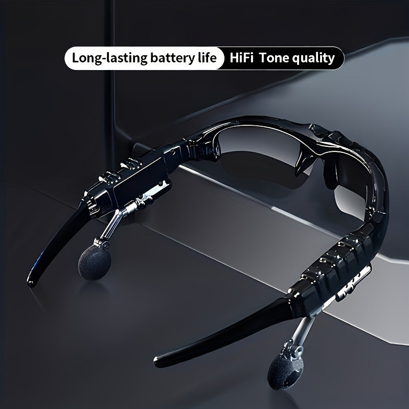 2pcs/3pcs Resistant Sport Glasses With Wireless Headset - Perfect For Cycling, Driving, Fishing, Travel And Outdoor Activities Beauty World Shop