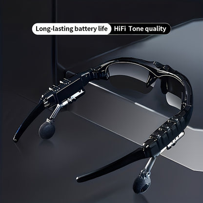 2pcs/3pcs Resistant Sport Glasses With Wireless Headset - Perfect For Cycling, Driving, Fishing, Travel And Outdoor Activities Beauty World Shop