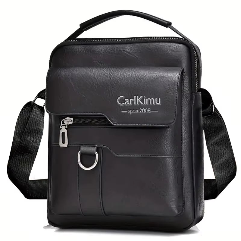 Vintage Messenger Bag with Adjustable Strap, Lightweight Design for Business & Daily Use, Perfect Valentine Gift for Men