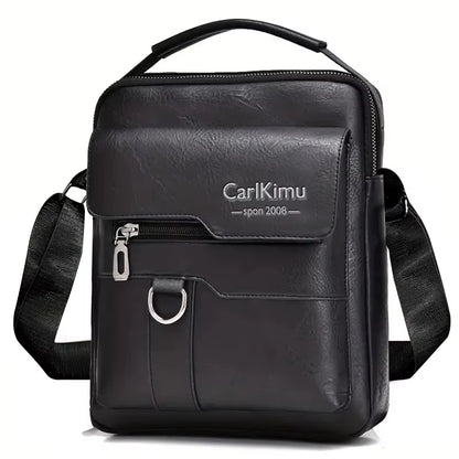 Vintage Messenger Bag with Adjustable Strap, Lightweight Design for Business & Daily Use, Perfect Valentine Gift for Men