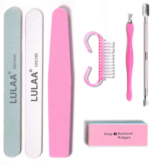 YIKOOLIN Care Manicure Set Manicure Set Professional Nail Clipper Kit 3Pcs Nail Filing Shaping 2Pcs Finger Separator