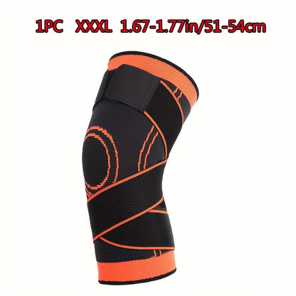 1pc Strap Knee Protector Sports Knee Support Adjustable Compression Breathable Joint Protection Sports Knee Protector Strap Compression Basketball Running Beauty Fashion