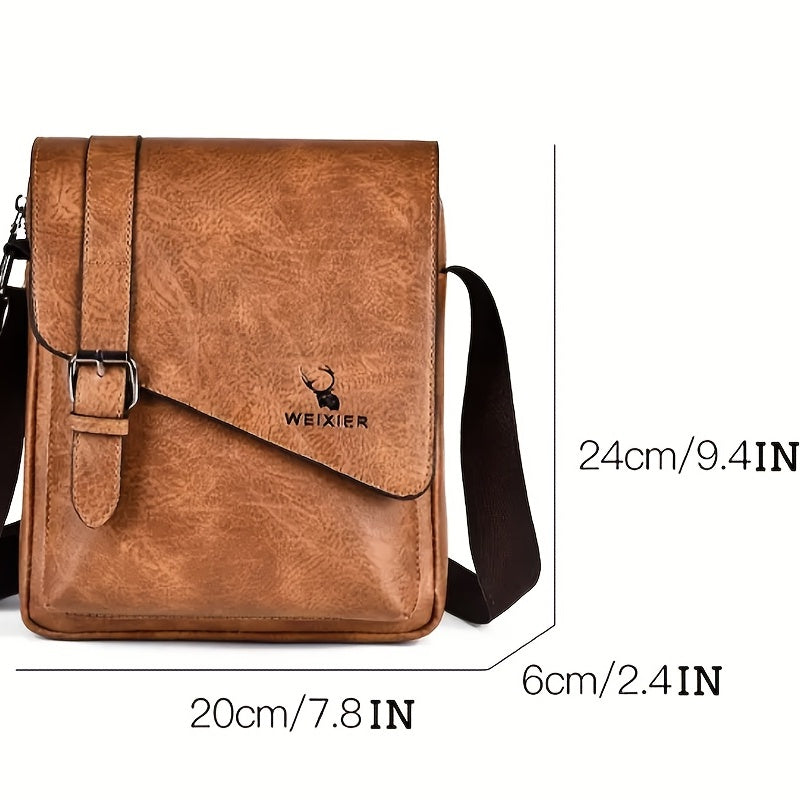 Spring & Summer Pu Leather Shoulder Messenger Bag, Casual Fashion Handbag Beauty Fashion