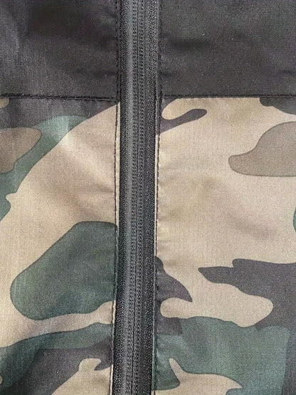 Men's Camouflage Sport Jacket Coat - Breathable Hooded Zip-Up Design, Regular Fit Casual Outdoor & Daily Wear, Earthy Green/Brown/Black/Gray Tones, Camouflage Jacket, Durable Construction