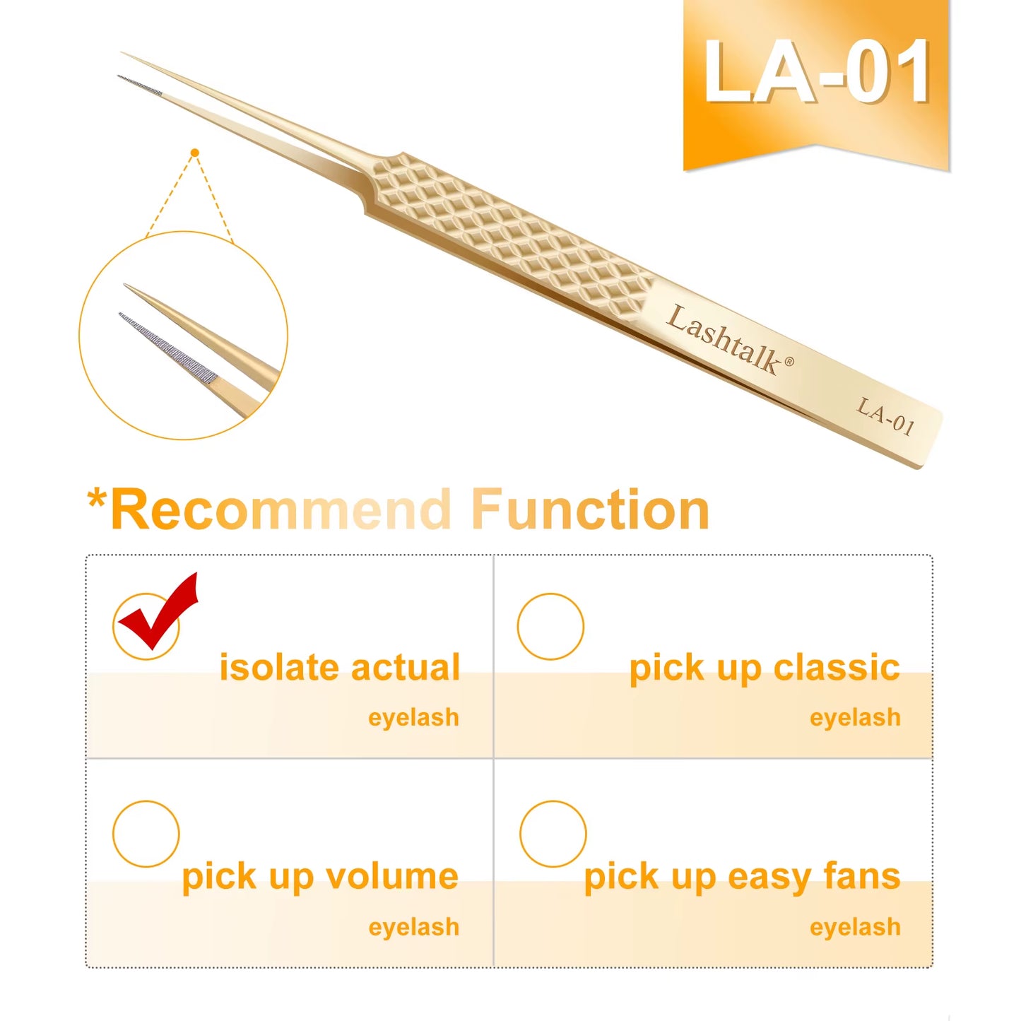Eyelash Extension Tweezers Makeup Tools from Nagaraku Stainless Steel Non-Magnetic Volume Fakelashes Supplies Accurate