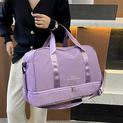 Versatile Carry-On Duffle Bag with Large Capacity and Lightweight Design - Perfect for Travel, Sports, and More Beauty Fashion