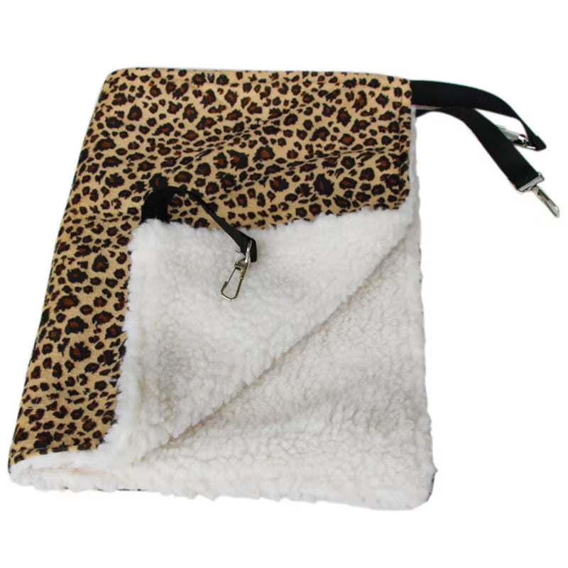 Cozy Double Rabbit Puppy Cat Hammock Winter Warm Pet Bed House for Cats Kitten Kedi Casa Para Gato Chinchillas Mascotas Supplies