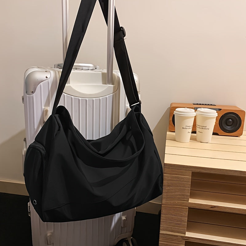 Men's Large Sling Bag, Sport Travel Shoulder Bag, Crossbody Bag For Hanging Out & Daily Commute Beauty World Shop