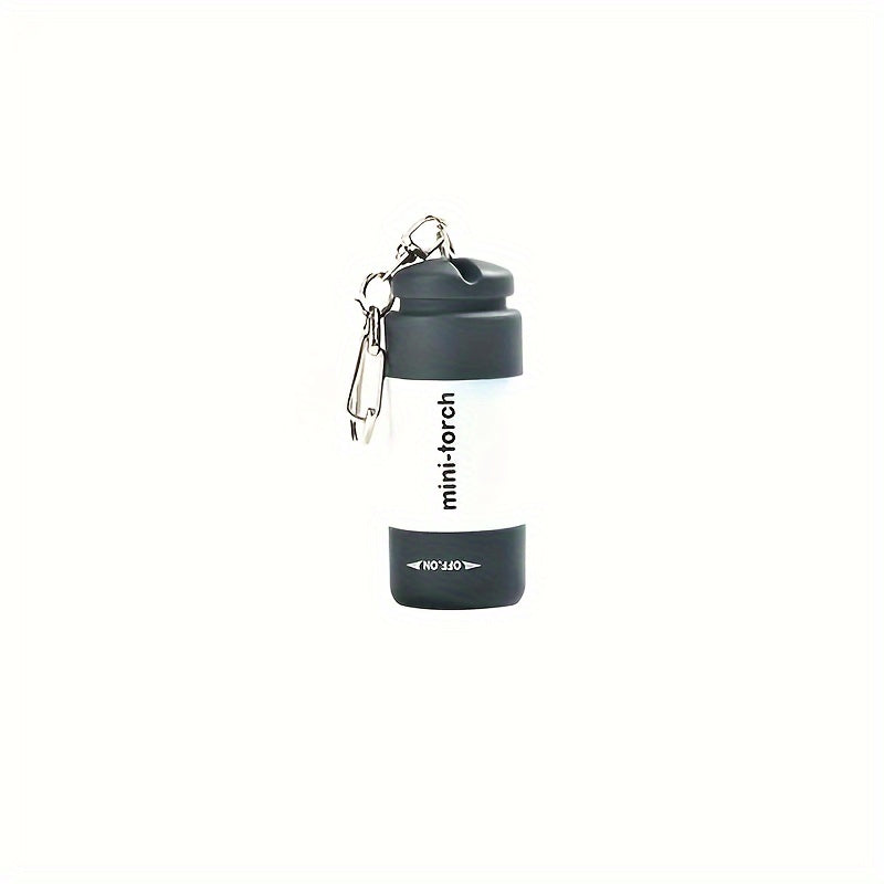 USB Rechargeable Portable Flashlight Keychain Mini Torch Camping Ultra Bright Lamp Outdoor Supplies,  Travel Flashlight, Mini Lantern, Compact Design, Hikers, Outdoor Enthusiasts Beauty Fashion