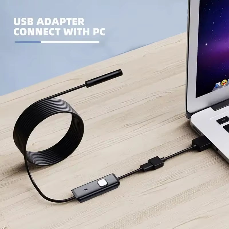 5.5/7Mm 480P Piping Sewer Usb Endoscope Inspection Micro Cameras for Cars Smartphone Android Tools Endoscope