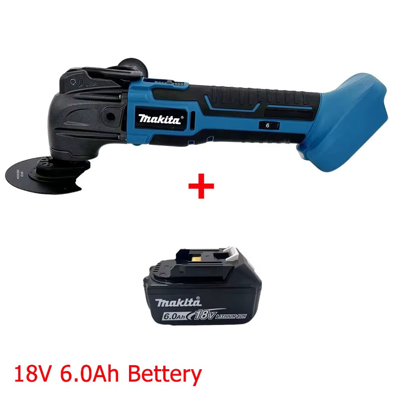 Brushless Quick Release Oscillating Tool Multi Functional Tool Renovator Electric Trimmer Compatible for 18V Battery