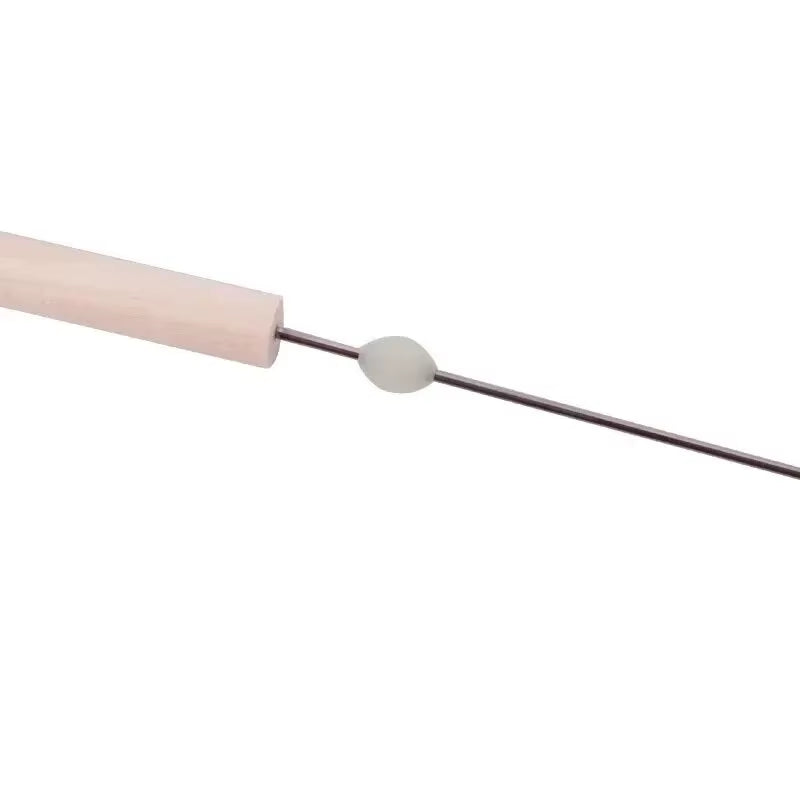 Fishing Bait Needle Worm Baiting Gas Needle Fast Penetrate Earthworm Hooking Needle Pins Hollow Gas Needle Bait Needle Tool