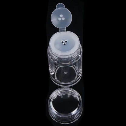 10Ml Empty Refillable Cosmetic Jar Pot Loose Face Powder Sieve Powder Box Empty Cosmetic Container Travel Wholesale Dropshipping