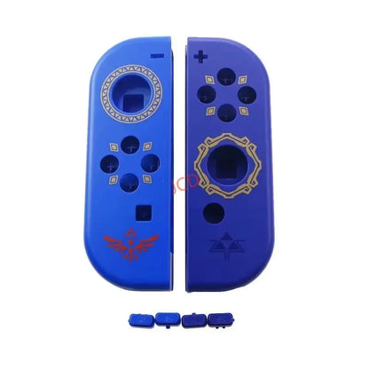 Cartoon Pattern Front Back with Middle Frame Shell Housing Case Plastic Cover for Nintend Switch NS Nxjoy-Con Joycon Controller