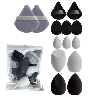 4/14Pcs Makeup Sponge Cosmetic Blender Beauty Egg Foundation Sponges Puff Powder Puffs Make up Accessories Women Makeup Tools