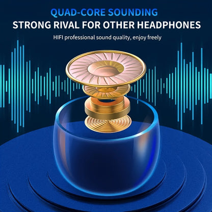 TWS Wireless Earbuds, Stereo Sound Headphones, Sport Headset, In Ear Earphones with LED Display Charging Bin F9 Tws In-Ear Hi-fi Stereo Wireless Earphone Wireless Earbuds Sports Life Headphones Gaming Headset for iPhone Andro