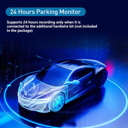ZKCAMSPY Dual Front and Inside Car Dash Camera with, G-Sensor, Loop Recording, Night Vision, Motion Detection, Parking Monitoring - Dashboard and Cabin Viewing, Compatible with PC, Hardwiring Powered - for Taxi, Truck, SUV, S Beauty Fashion