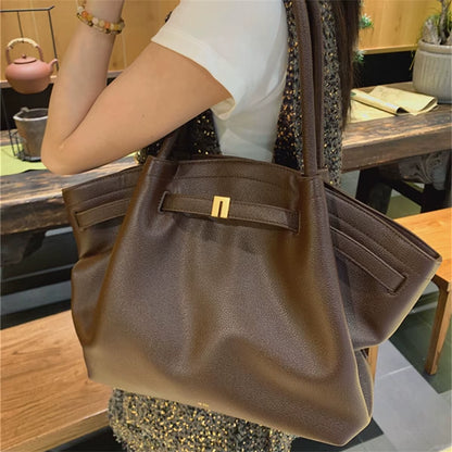 2025New Women'S Canvas Brown Crossbody Shoulder Bag Mini Vegan Leather Tote Bag Handbag Dumpling Bag High Quality Leather