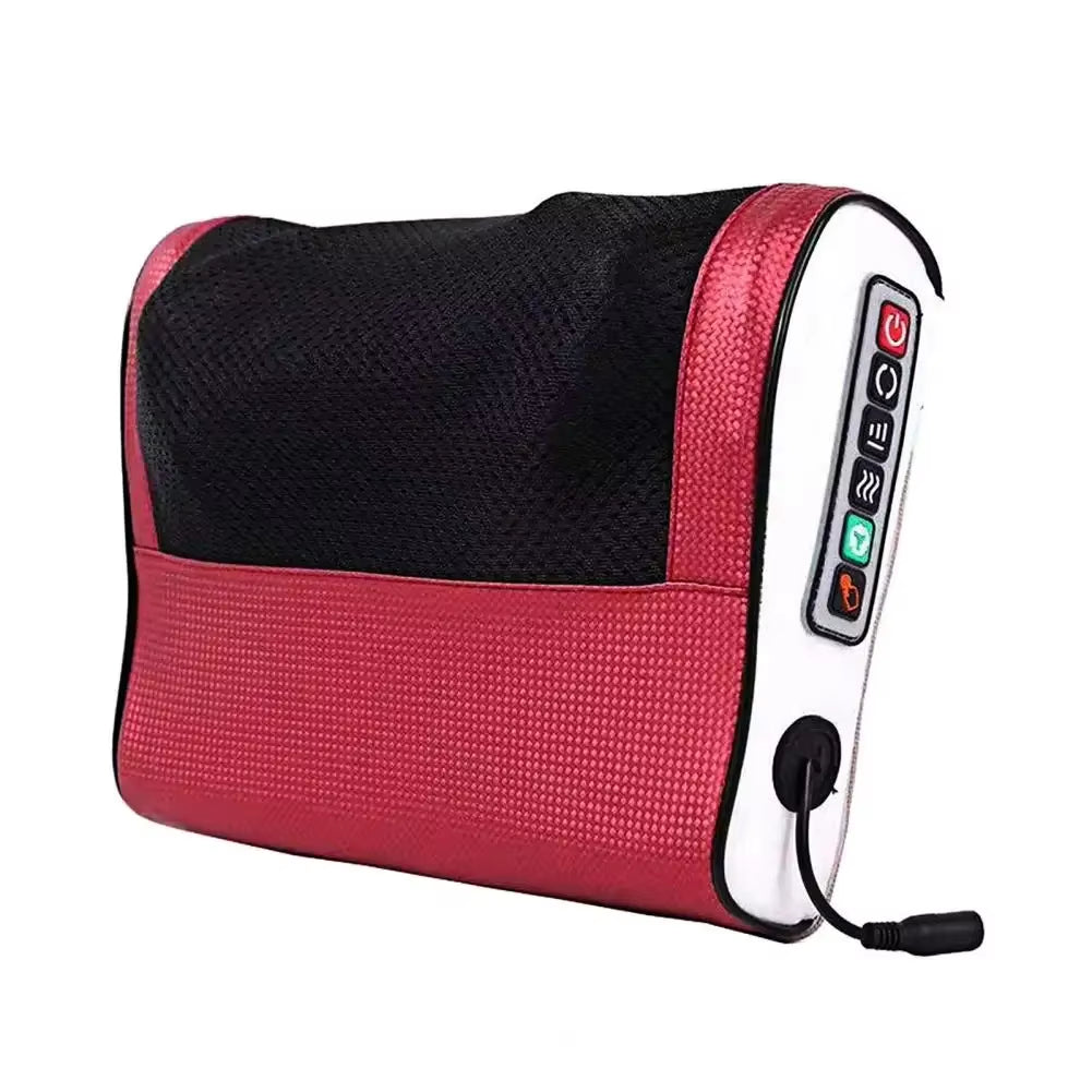 Multi Functional Neck and Shoulder Massager Household Neck and Back Kneading Tool with Multiple Adjustable Hot Compress Massage