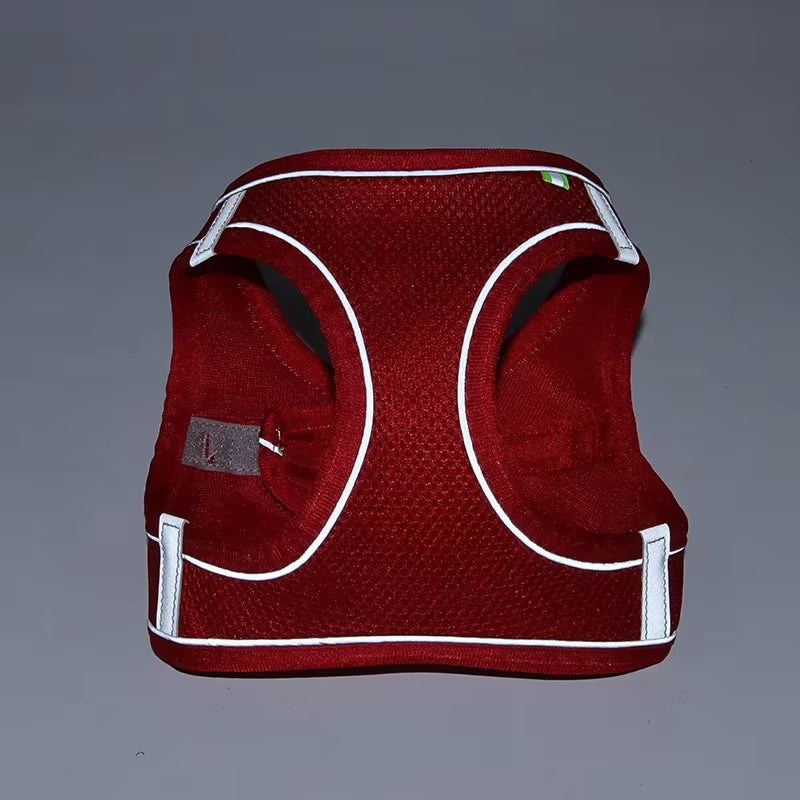 Puppy Harness Set Dog Accessories Adjustable Puppy and Cat Harness Vest French Bulldog Chihuahua Small Dog Collar Pet Leash Dogs