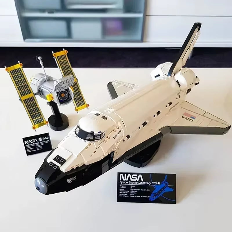 2354 Pcs in Stock New Space Shuttle Model Building Blocks Compatible 10283 Bricks Space Agency Creative Toys Kids Gifts