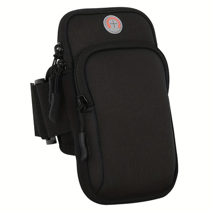 Waterproof Running Arm Bag - Water-Resistant Design with Spacious Compartment and Secure Strap for Men and Women - Perfect for Outdoor Sports and Fitness Activities like Running, Jogging, Cycling, and Hiking Beauty Fashion