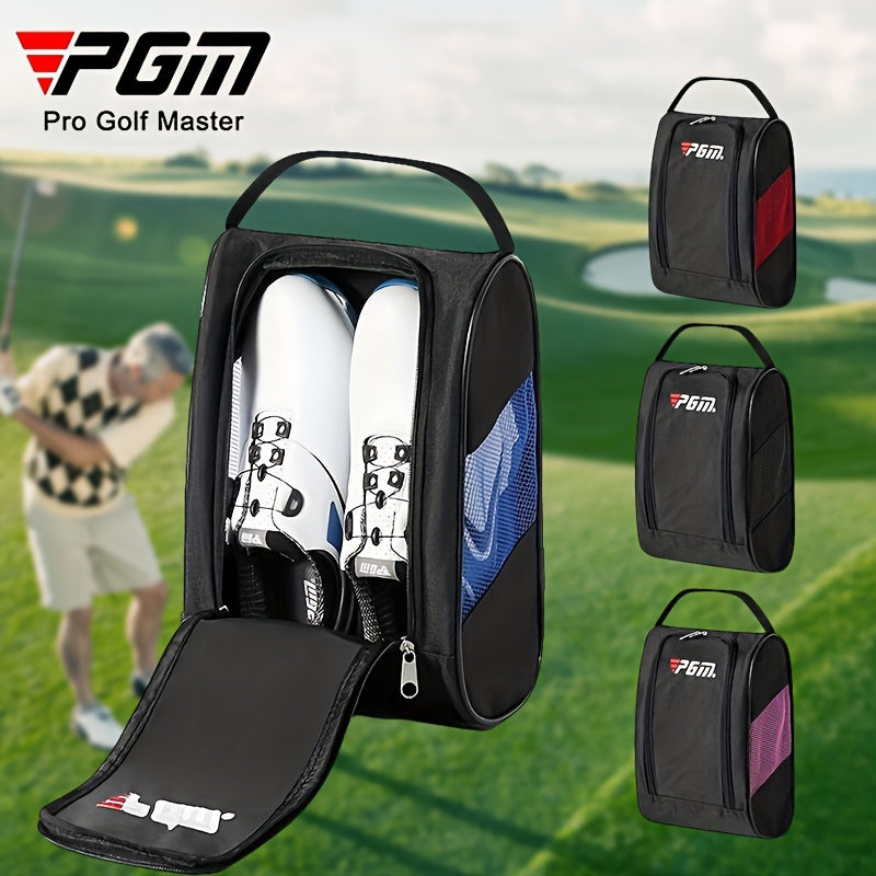 PGM Outdoor Golf Shoes Bags, Colorful Nylon Travel Zippered ConvenientSport Storage Bag XB001 Beauty Fashion