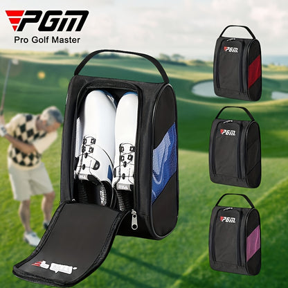 PGM Outdoor Golf Shoes Bags, Colorful Nylon Travel Zippered ConvenientSport Storage Bag XB001 Beauty Fashion