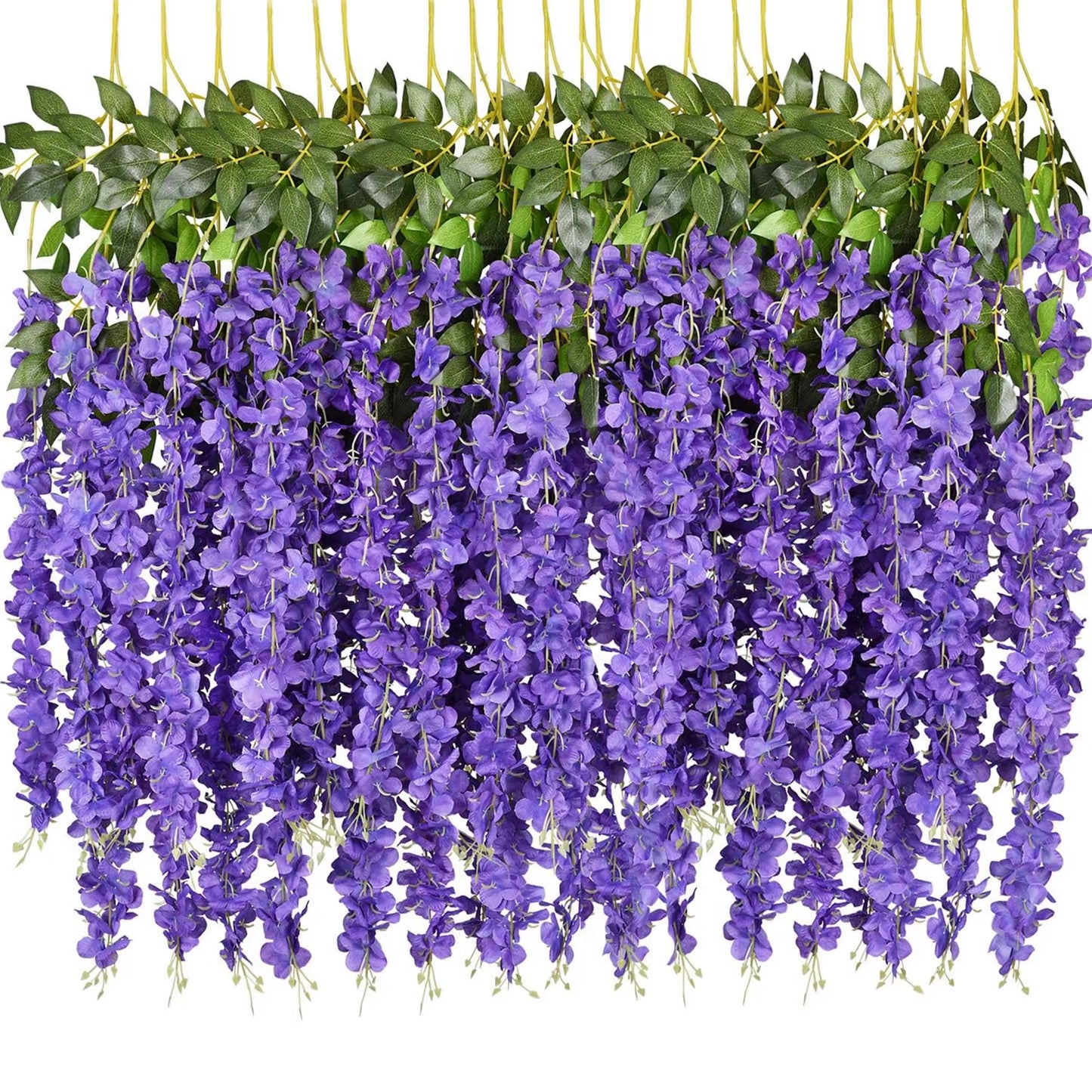 1 Pc Artificial Flowers Rattan Home Wedding Celebration Festival Outdoor Garden Wall Yard Garland DIY Gift Box Decorat Accessory