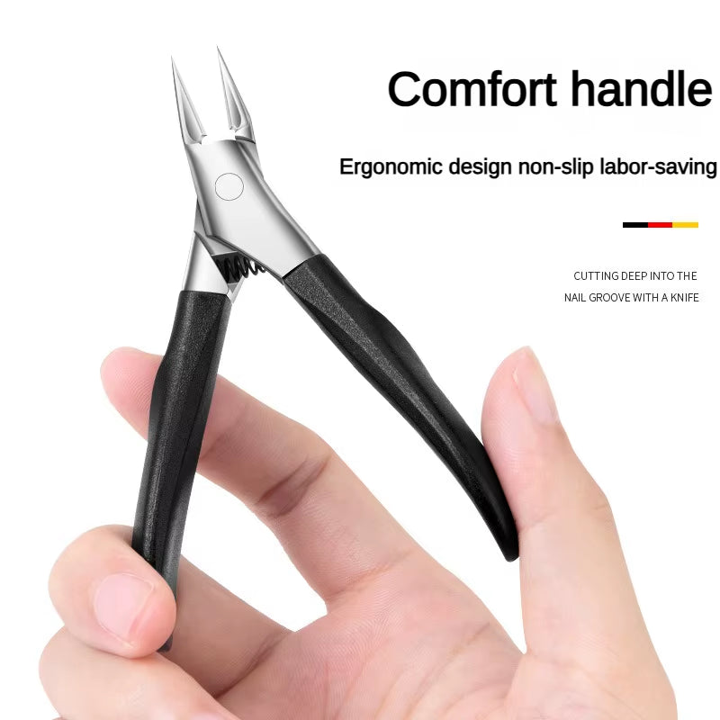Professional Multi-Functional Labor-Saving Nail Clippers, Precision Tip Scissors for Ingrown Toenails, Thick/Hard Toenails