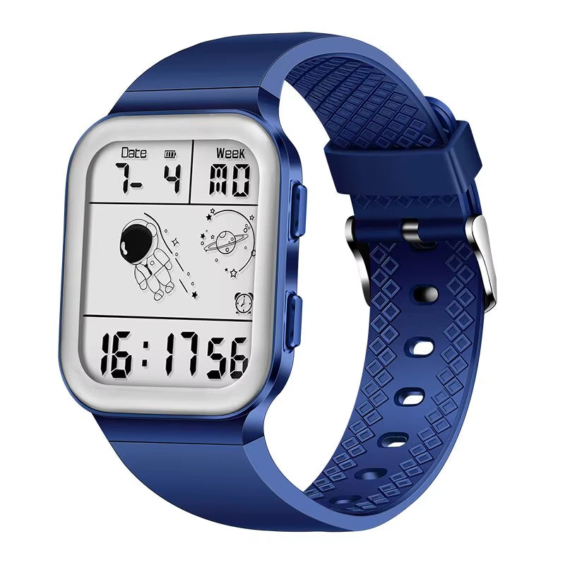 Fashion Student Watches Couple Electronic LED Digital Watch for Men Watch Sport Waterproof Multifunctional Alarm Clock Man