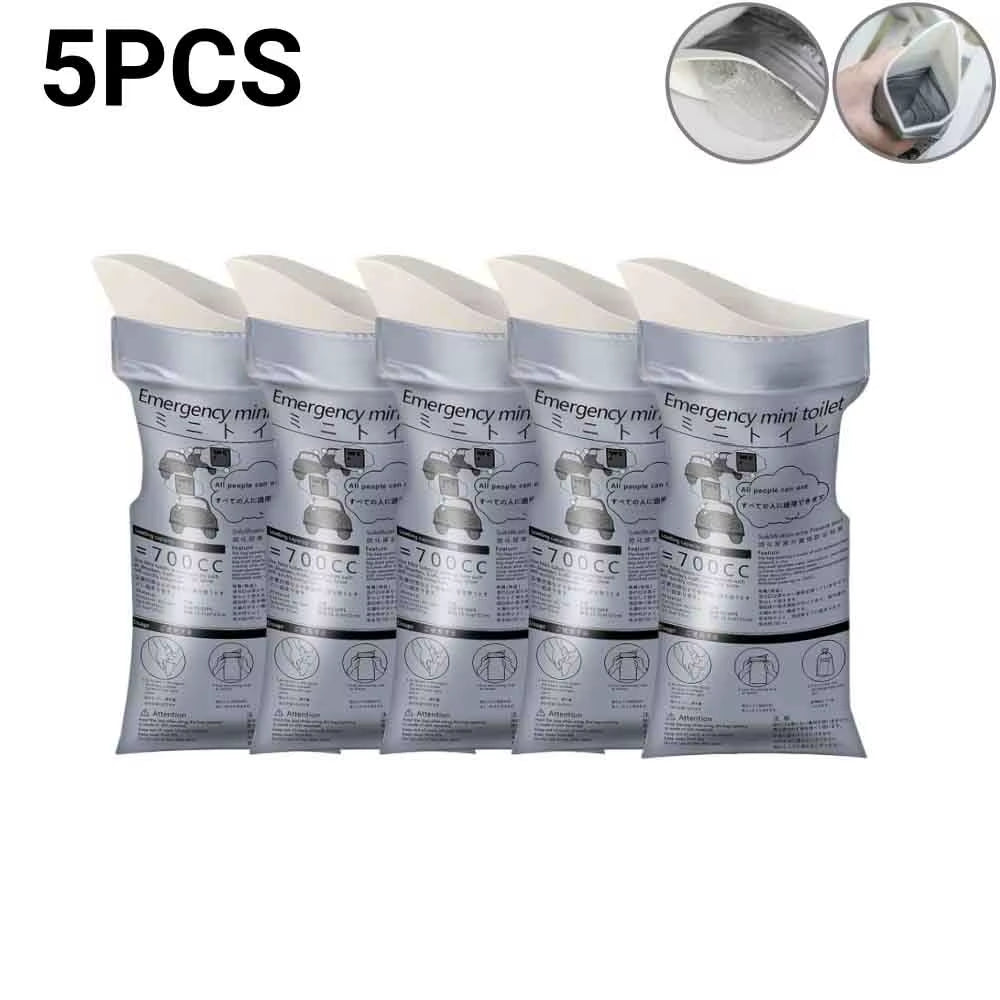 Camping Emergency Urinate Bags Disposable Piss Bags Travel Mini Mobile Toilet Portable Urine Bag Baby Vomiting Bag