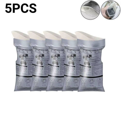 Camping Emergency Urinate Bags Disposable Piss Bags Travel Mini Mobile Toilet Portable Urine Bag Baby Vomiting Bag